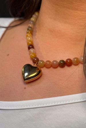 Laundry B Cairo Heart Pendant Necklace